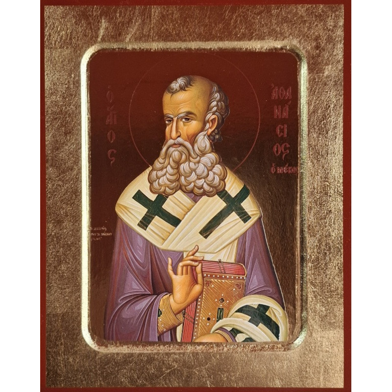 Ikona Svatý Atanáš Veliký – Sloup Pravoslaví