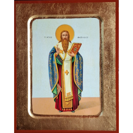 Ikona Svatého Basila Velikého (Ο Άγιος Βασίλειος)