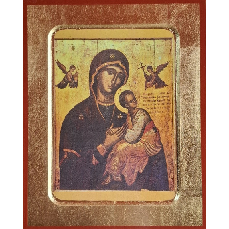 Ikona Přesvaté Bohorodice – „Ustavičné pomoci“ (Η Παναγία του Πάθους)