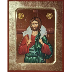 Ikona Ježíše Krista – Dobrý pastýř (Ο ΠΟΙΜΗΝ Ο ΚΑΛΟΣ)