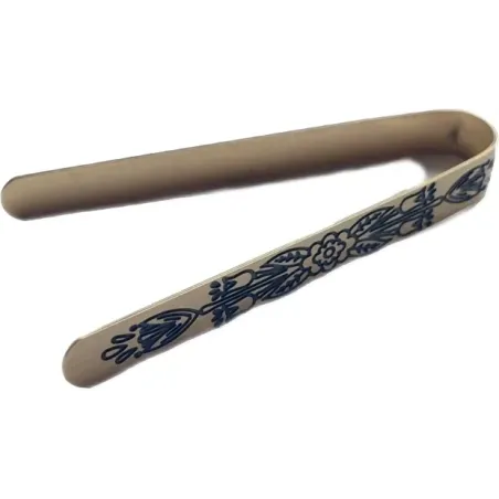 Zdobené kleštičky na uhlíky – 10 cm