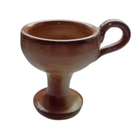 Keramická kadidelnice s ouškem (Hnědá)