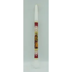 Ortodoxní vosková svíce 'Panna Marie Bolestná'