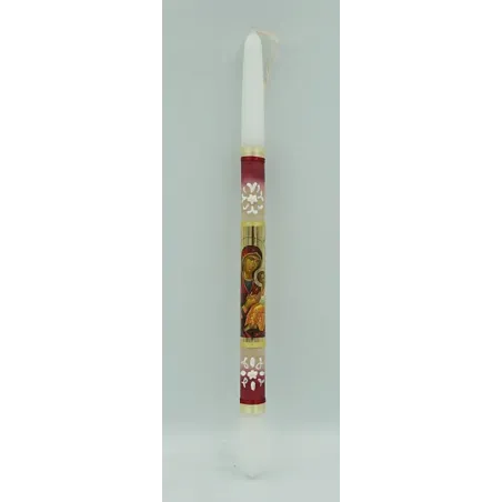 Ortodoxní vosková svíce 'Panna Marie Bolestná'
