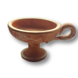 Keramická Kadidelnice oranžová – Autentický Řecký Design