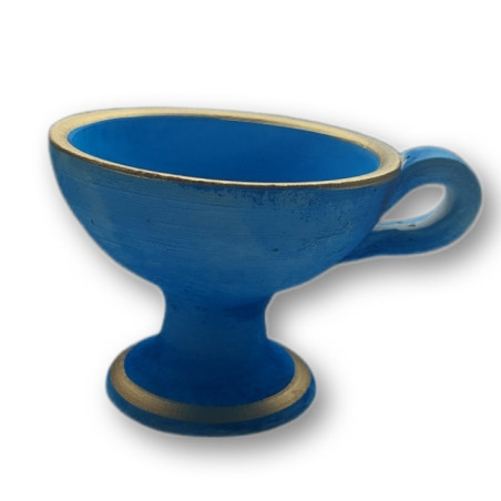 Keramická Kadidelnice modrá – Autentický Řecký Design