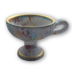 Keramická Kadidelnice strakatela– Autentický Řecký Design