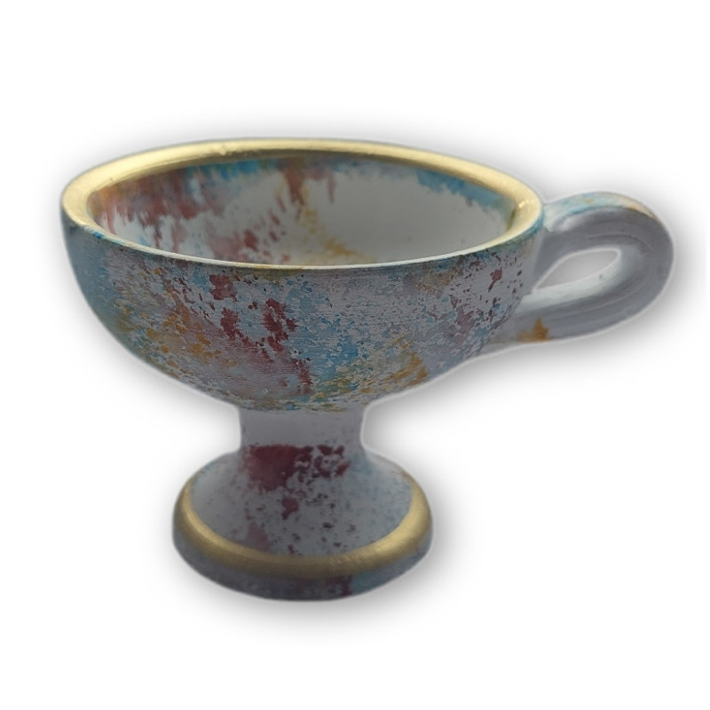 Keramická Kadidelnice strakatela– Autentický Řecký Design