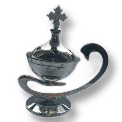 Stříbrná Byzantská Kadidelnice: Nový z Řecka