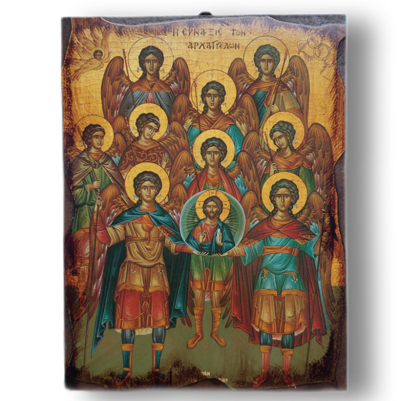 Ikona Synaxis archandělů
