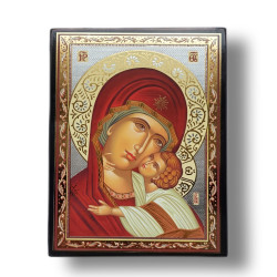 Ikona  Panna Maria Sladce milující v Ruském Stylu