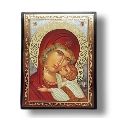 Ikona  Panna Maria Sladce milující v Ruském Stylu