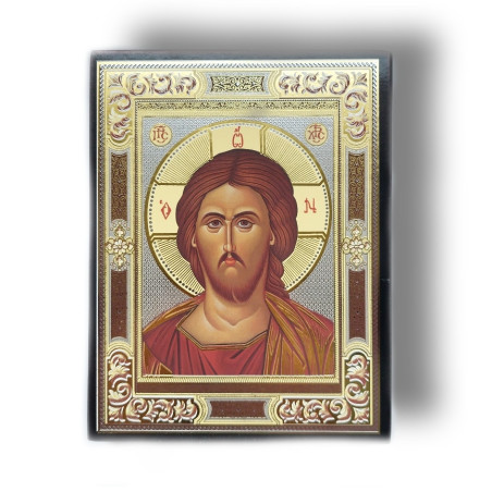 Ikona Žehnající Kristus Pantokrator v ruském stylu