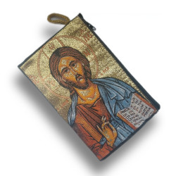 Peněženka s byzantskou ikonou Krista