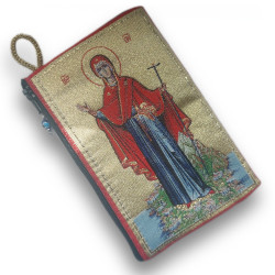 Peněženka s byzantskou ikonou Panny Marie Athoské