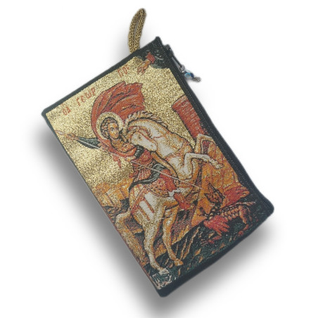 Peněženka s Ikónou Sv. Jiří Přemožitele Draka