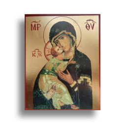 Bohorodička Vladimírská – Byzantská Ikona