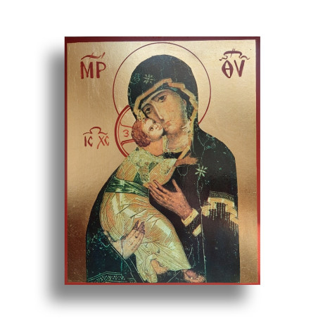 Bohorodička Vladimírská – Byzantská Ikona