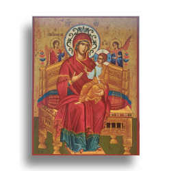 Ikona Panny Marie Pantanassa – Vznešenost a Královská Důstojnost