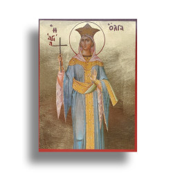 Dřevěná Ikona Svaté Olgy, Kyjevské Kněžny