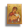 Ikona Panny Marie Milostiplné s pozlaceným podkladem