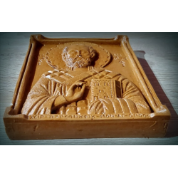 Vosková ikona sv. Mikuláše