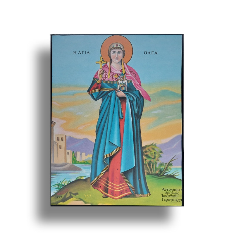 Ikona Svaté Olgy, Kyjevské kněžny