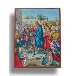 Ikona Slavnostního Vjezdu do Jeruzaléma