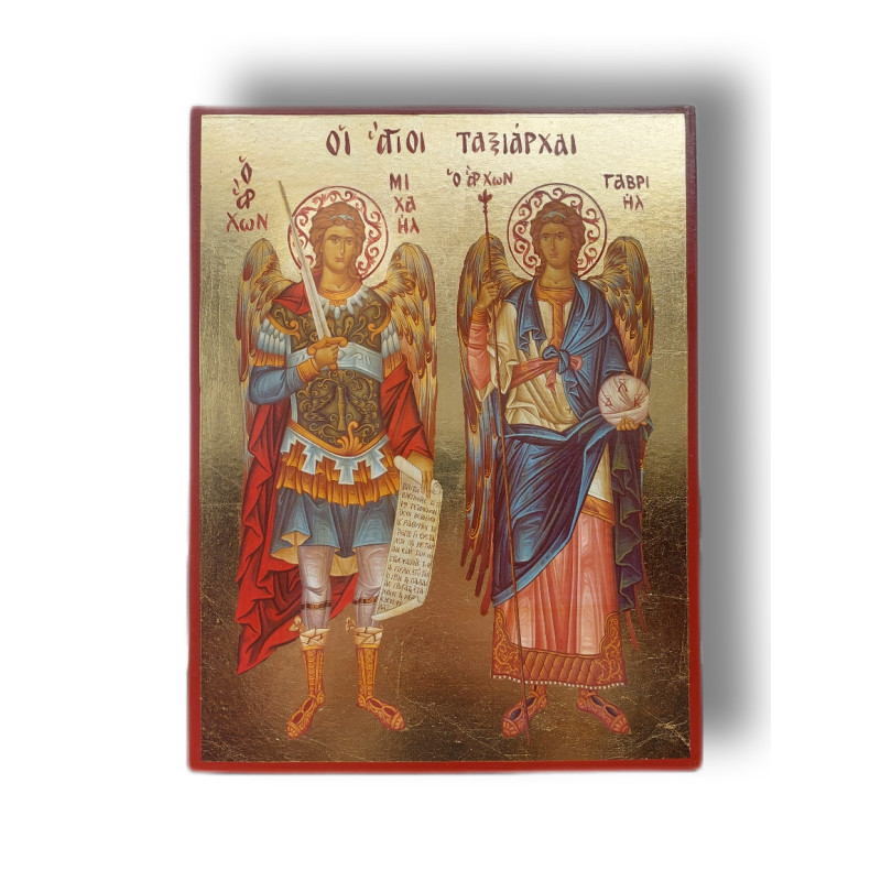 Ikonu Svatých Ochránců Archandělů Michaela a Gabriela