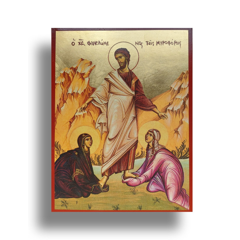 Ikona Setkání Žen se Vzkříšeným Kristem